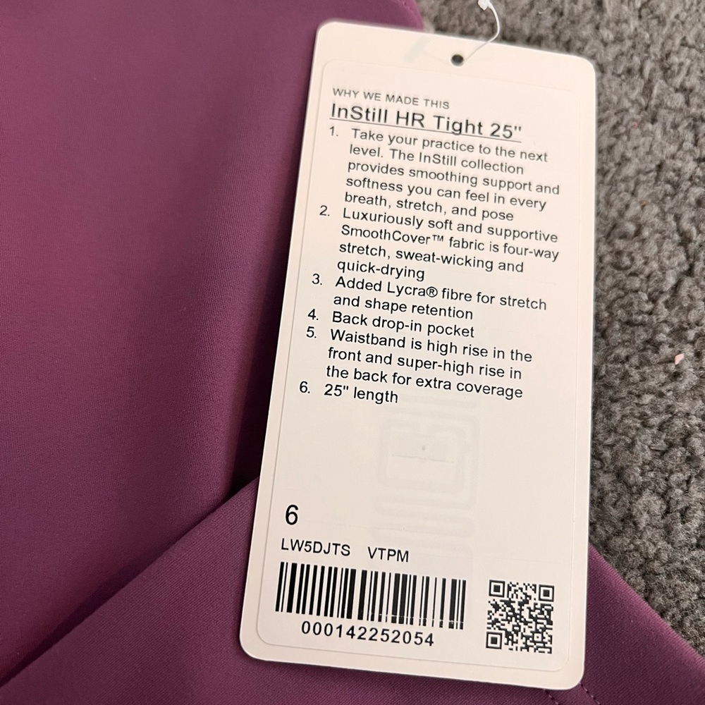 Lululemon Instill High Rise Tights - Picture 9 of 10